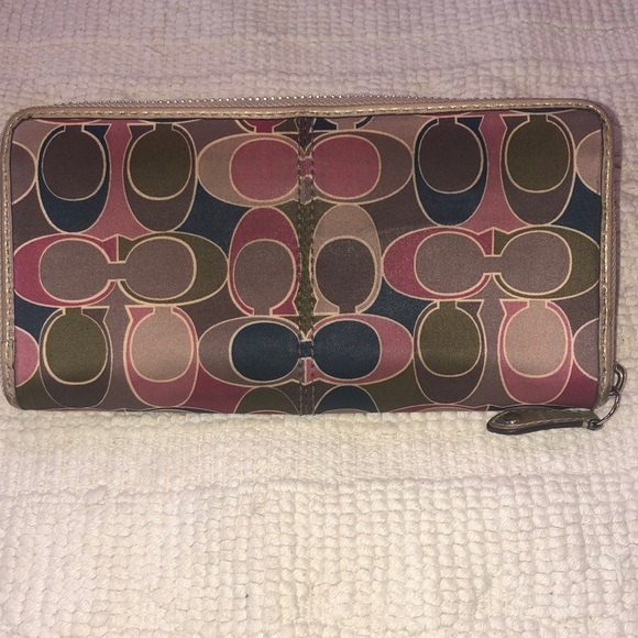 Coach large accordion wallet - Picture 4 of 8